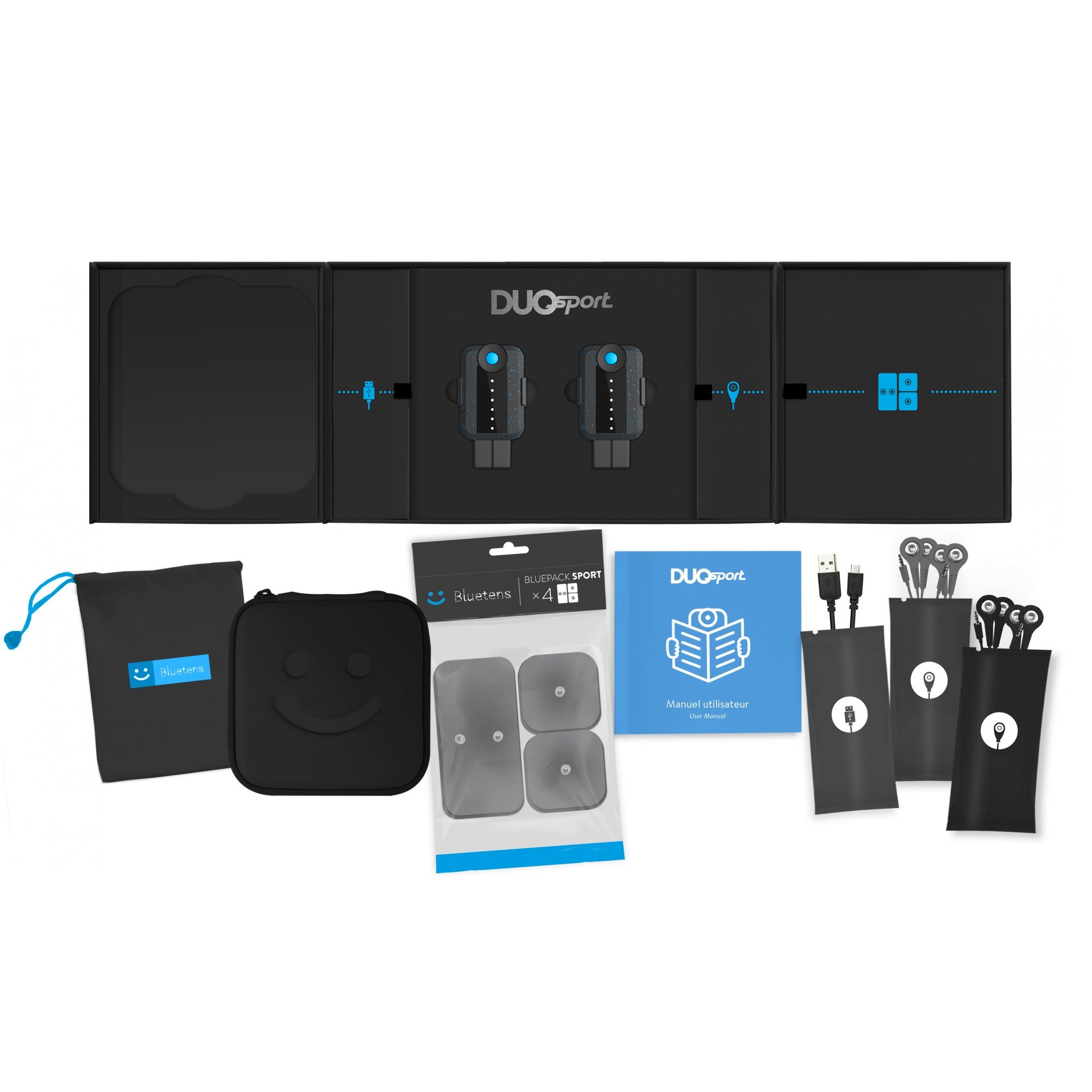 Electrostimulation Bluetens DUO-SPORT sans Fil
